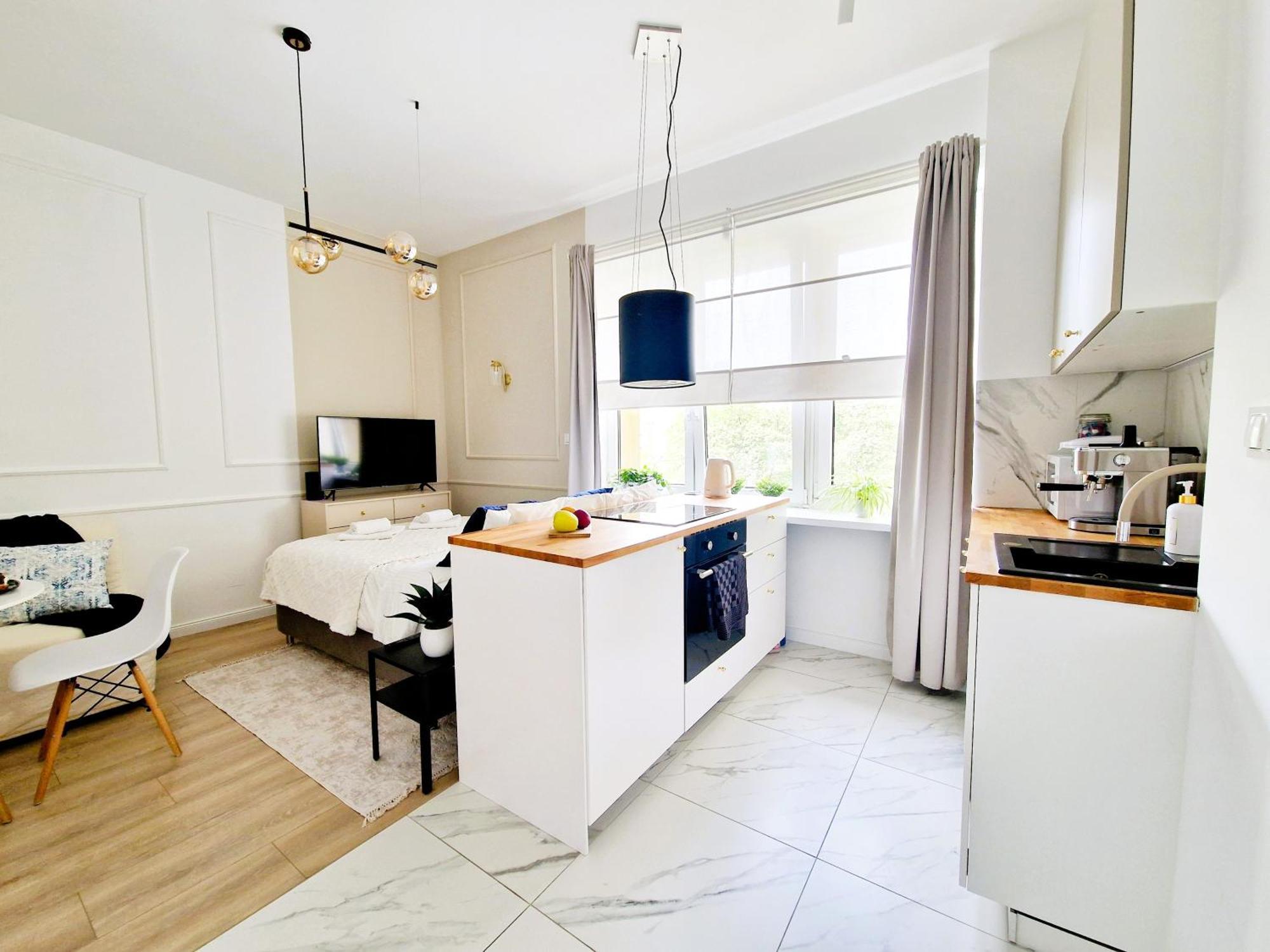 J&W Apartments Grojecka Glam Flat วอร์ซอ ภายนอก รูปภาพ